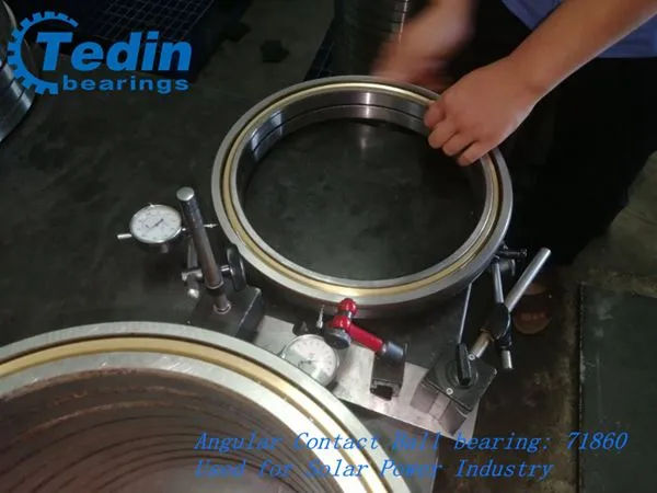 Thin section angular contact ball bearings 3